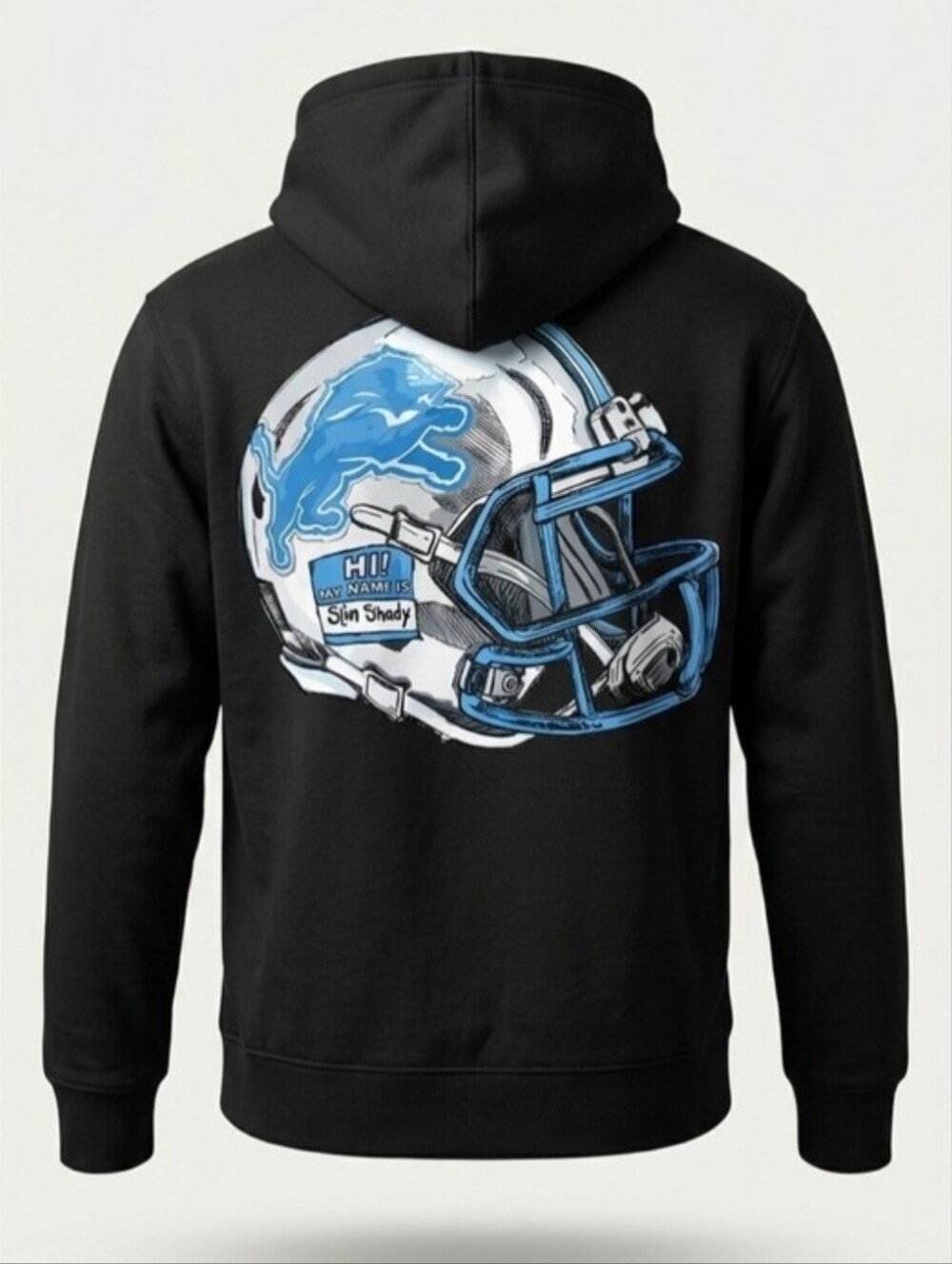 55. NWOT - Eminem x Detroit Lions Helmet Hoodie (NFL)
